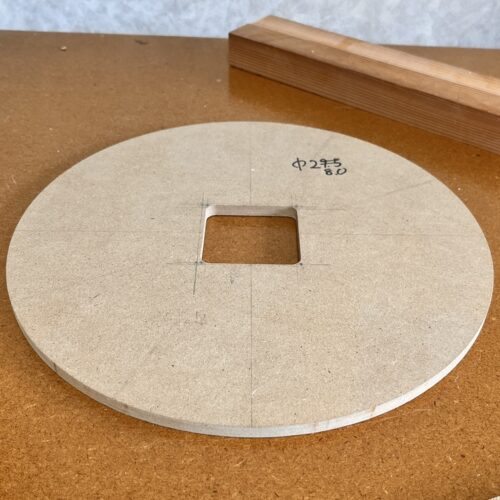 時計用のテンプレートを作成できる。