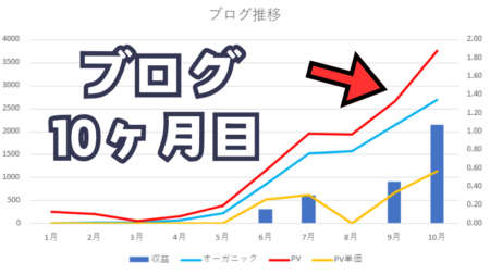 DIYブログ10ヵ月の収益を公開。googleアドセンス、アマゾンアソシエイトで合計2000円を超えた収益を得た。