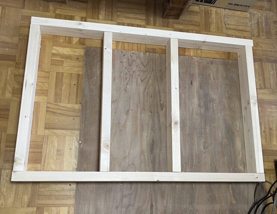 ２ｘ４作業台の幕板