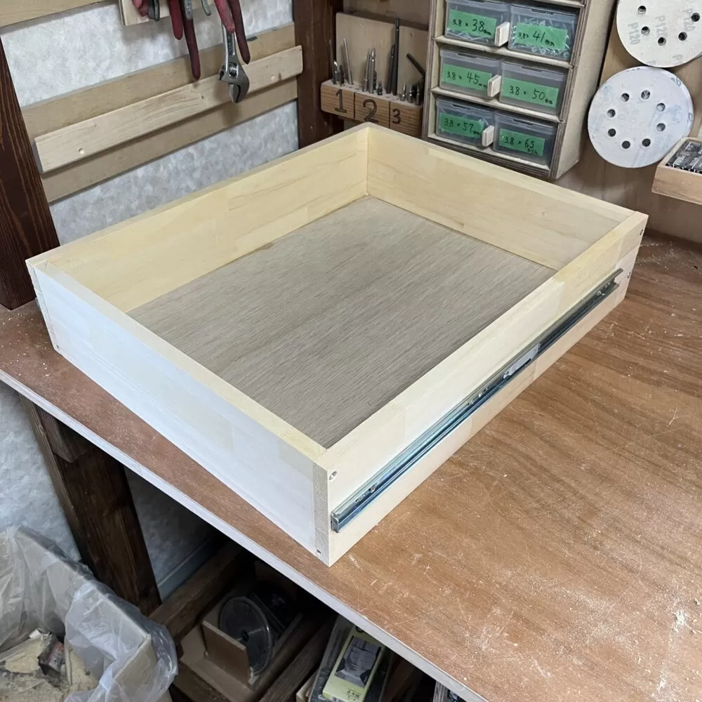 引き出し】DIY 図面と作り方の紹介 – ヒヨコのハンドメイド日誌