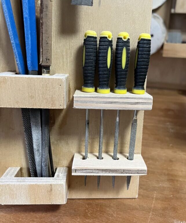 ピンネイルで作った収納