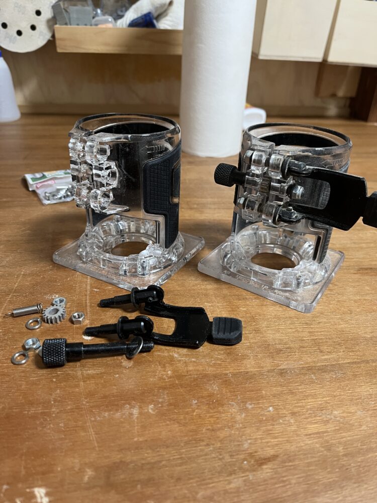 m3608daのトリマーベースを手配した