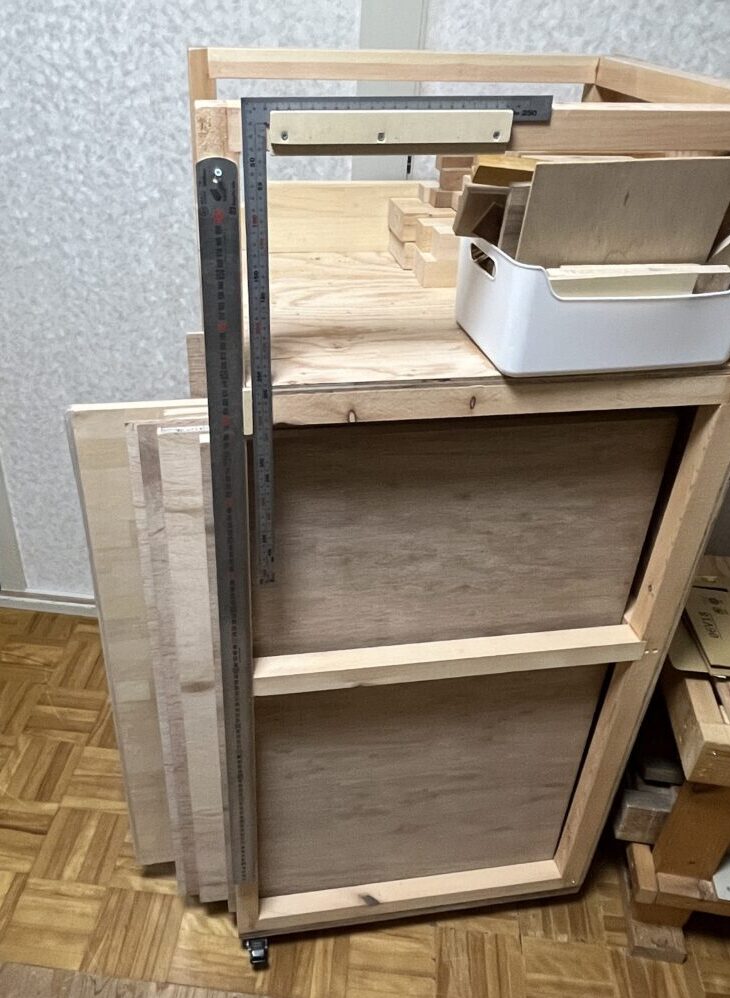 木材収納棚の改善点