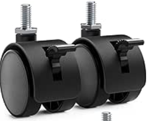 ねじ込みタイプのキャスター