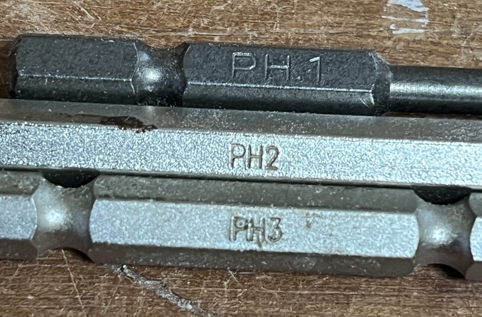 ドライバーサイズの印字