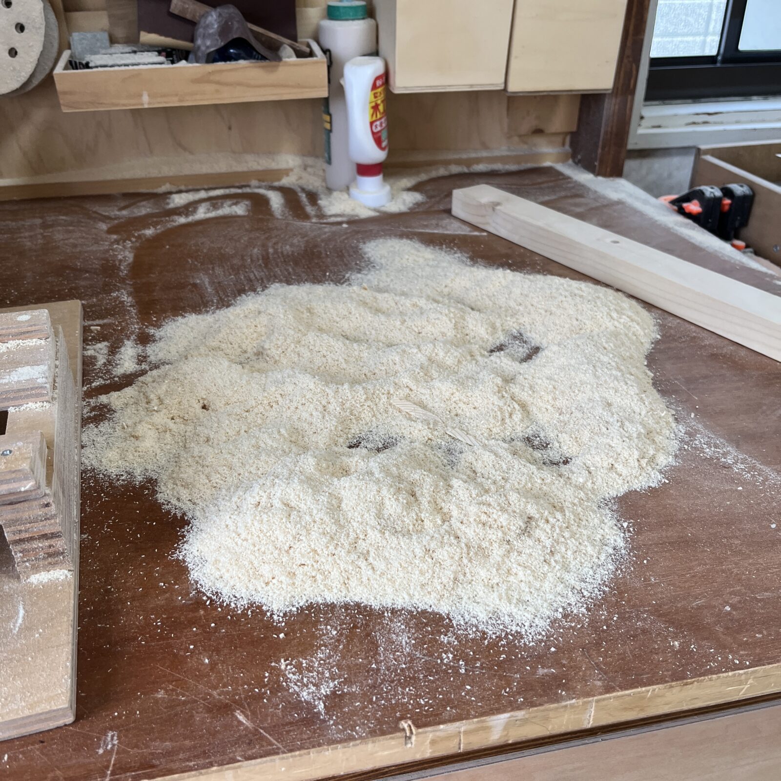 DIYで発生するおが粉と粉塵