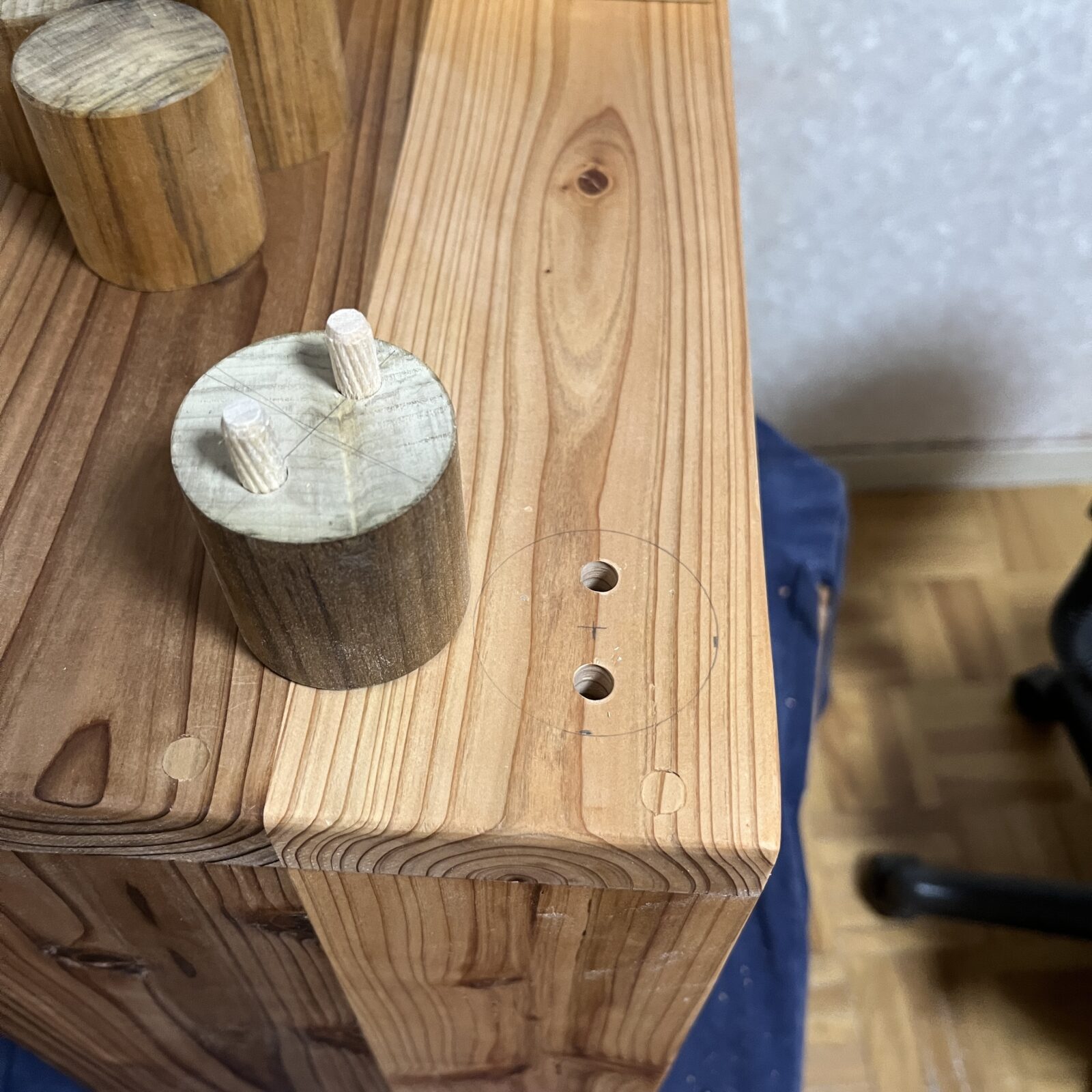 ダボ用治具の加工精度