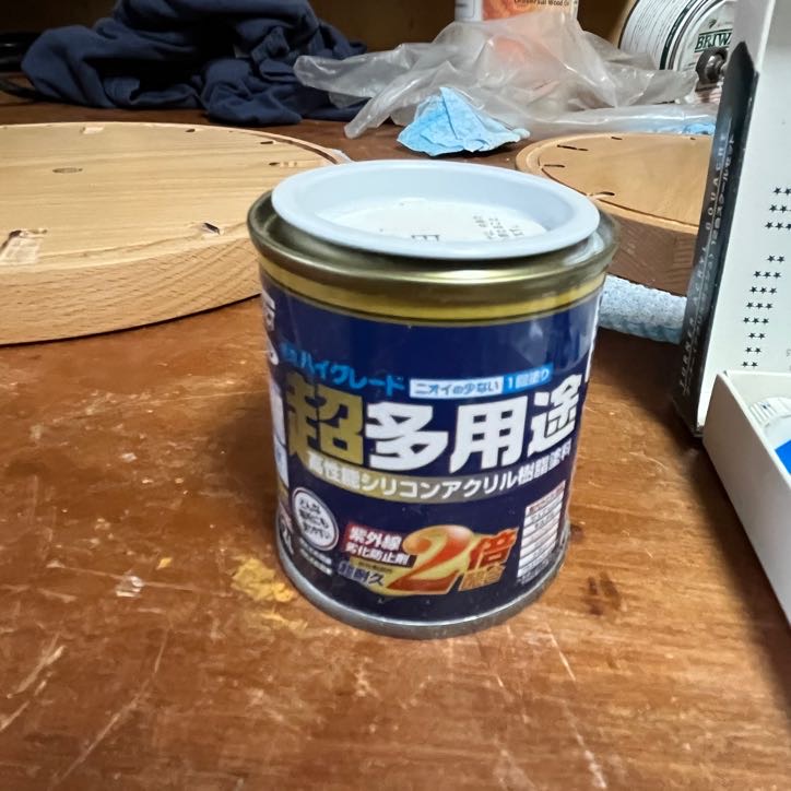 水性塗料。ペンキの写真